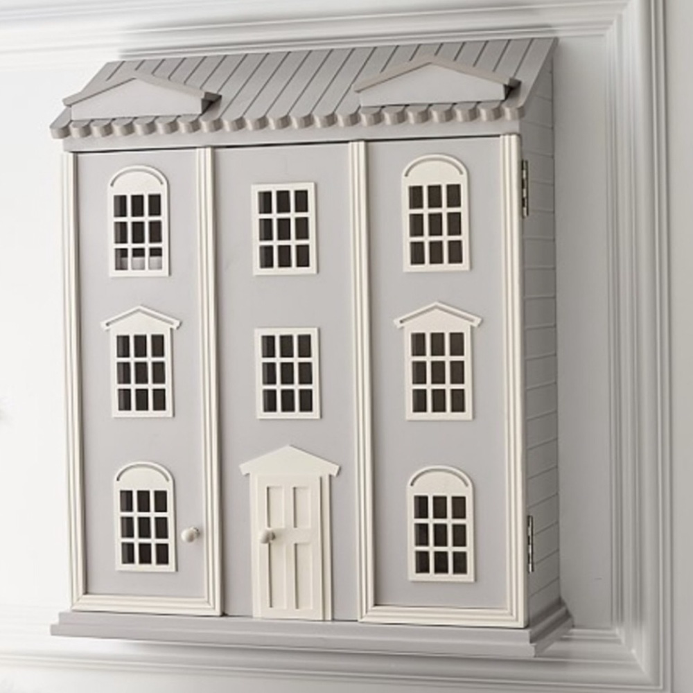 Pottery Barn Kids Dollhouse Jewelry Cabinet